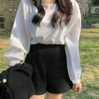 [XS,S] Monica Tweed Shorts