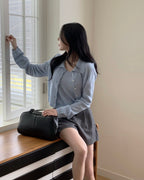 Biela Cardigan Set