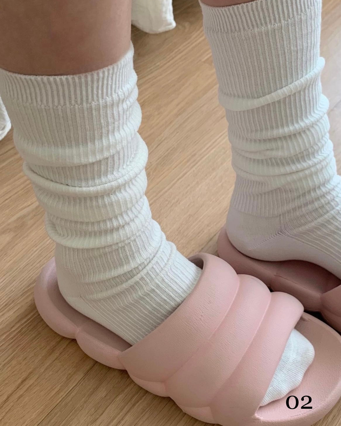 02 Basic Knee Socks