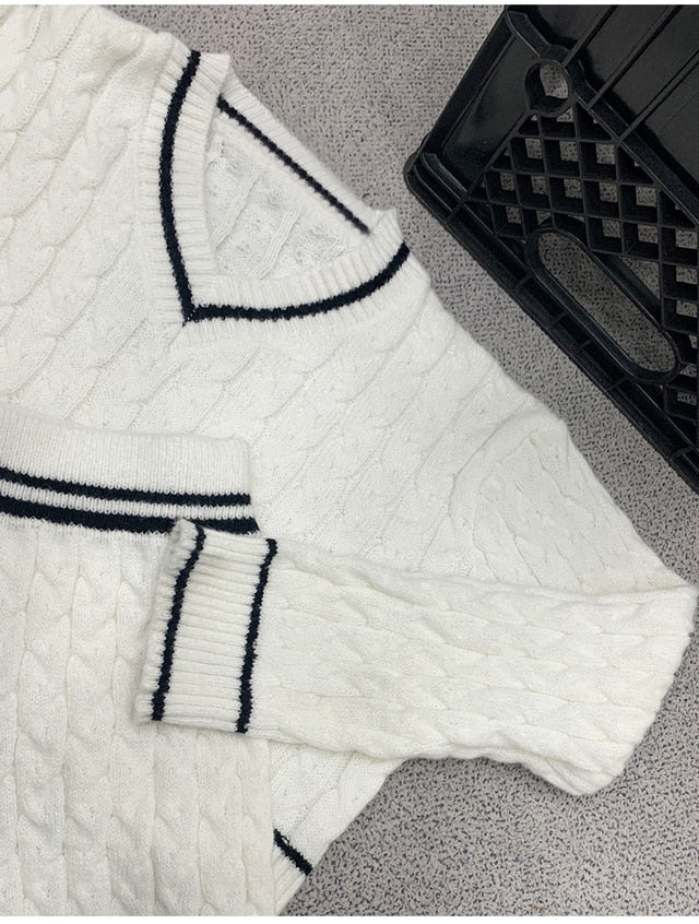 Vly Knit Two-Piece