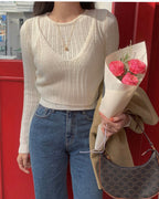 Tony Layered Knit Top