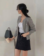 Daily Metal Charm Cardigan