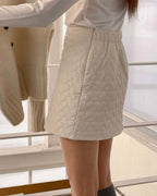 Heart Quilted Baning Skirt