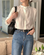 Violet Pearl Blouse