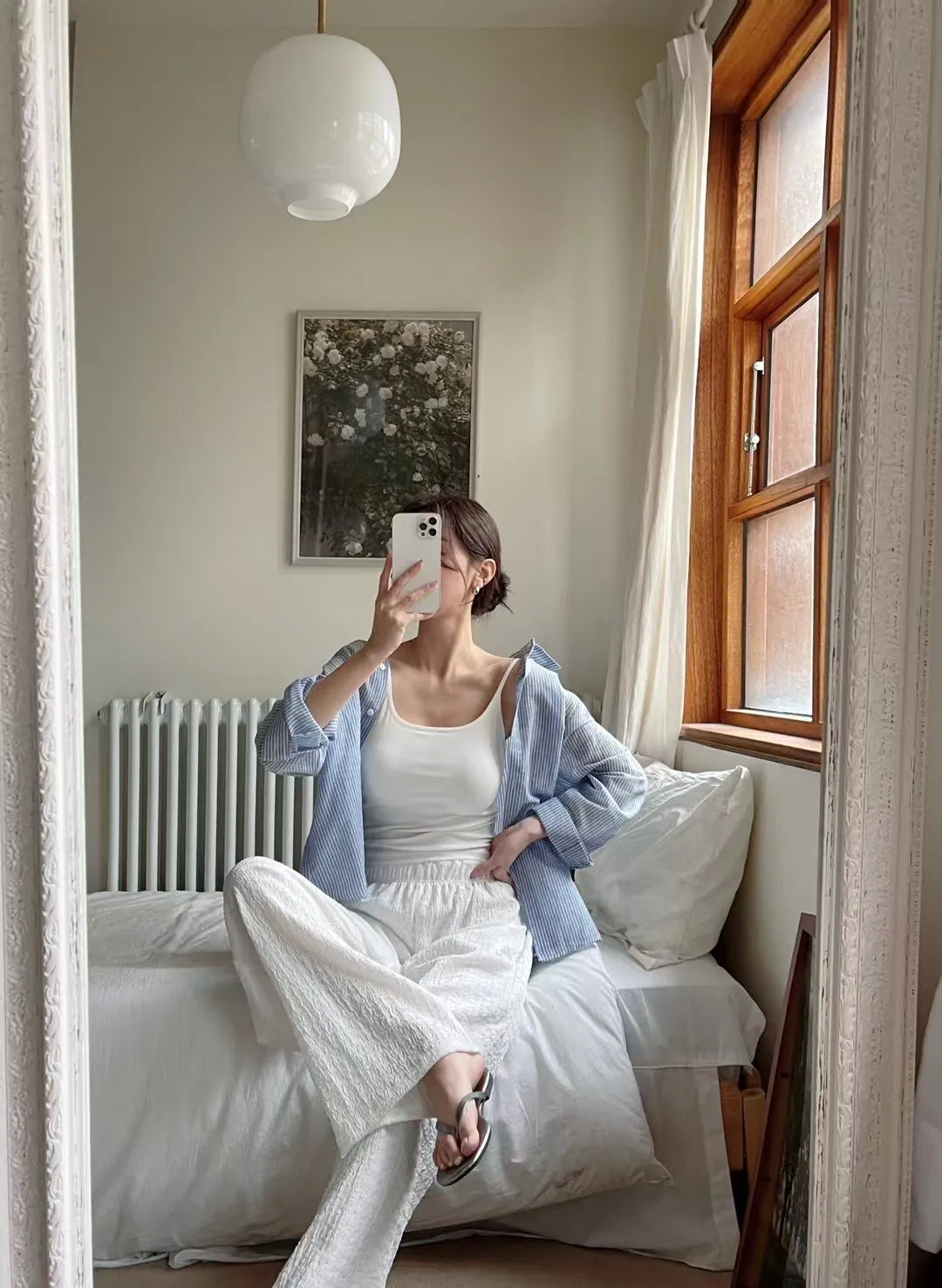 Heaven Back Ribbon Shirt