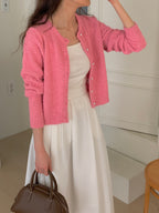 Hari Pearl Button Cardigan