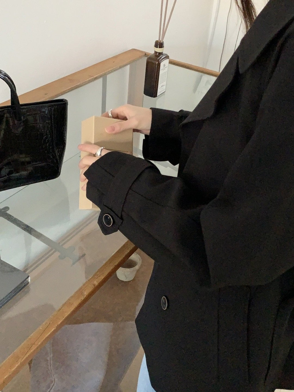 Lyn Half Trench Coat