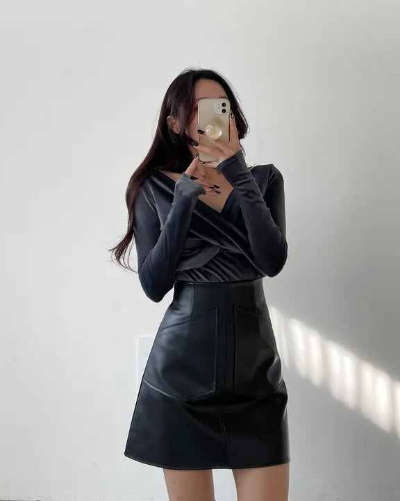 Velvet Twist Long Sleeve