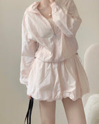 [ Sale Excluded ] Nylon Pumpkin Two-Piece Set