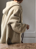 Haze Hoodie 80% Wool Handmade Coat
