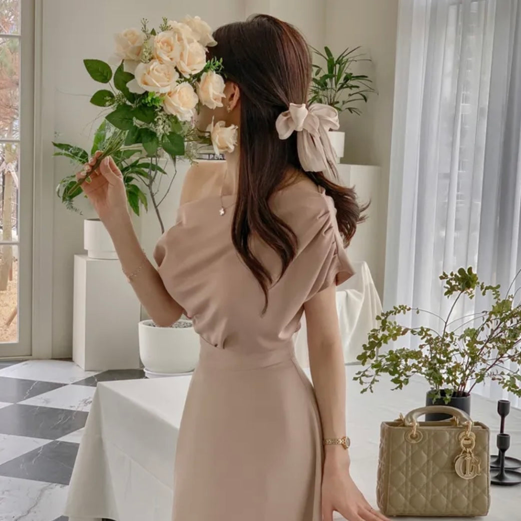 Easel Drape Blouse