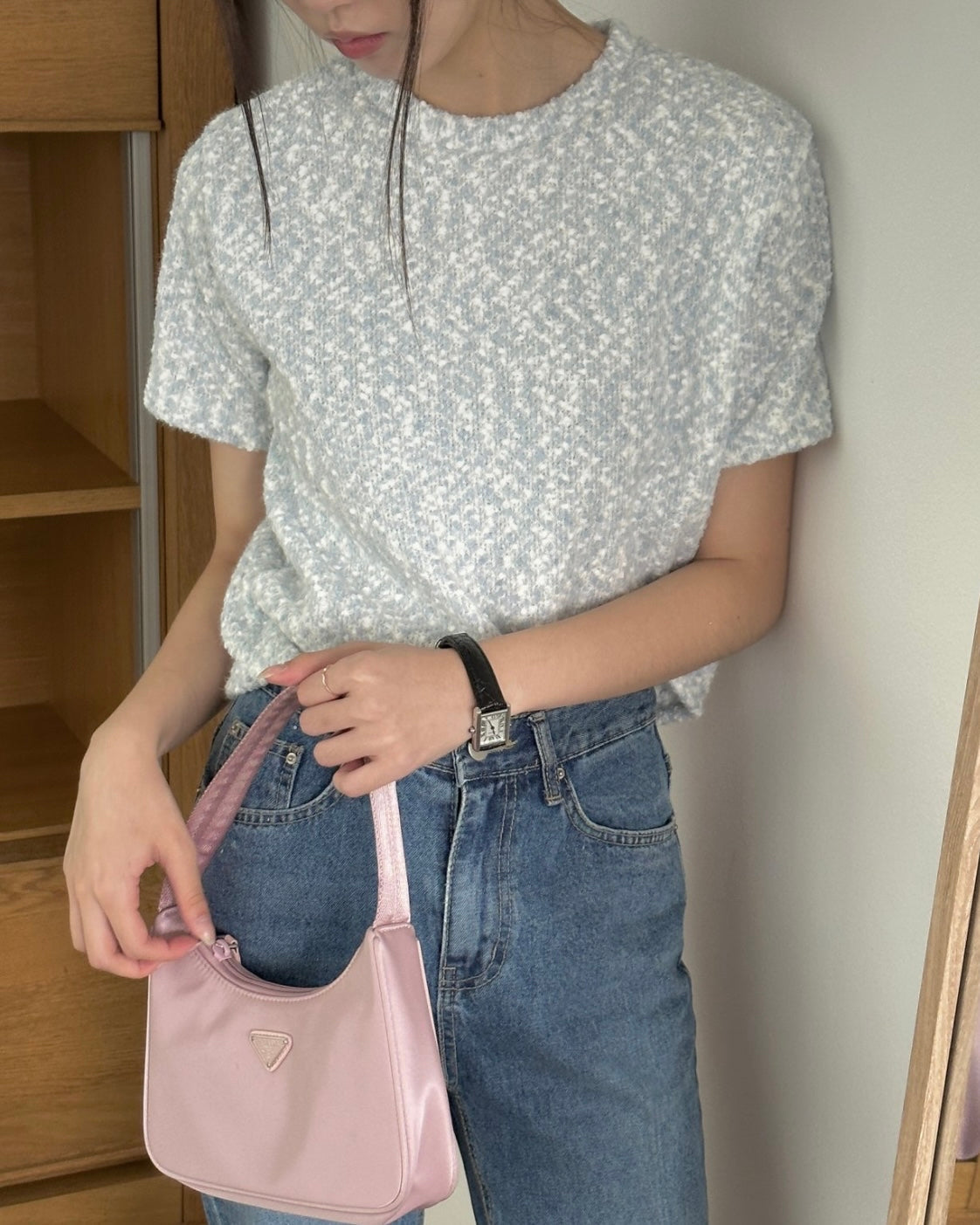 Cotton Candy Knit Short Sleeve