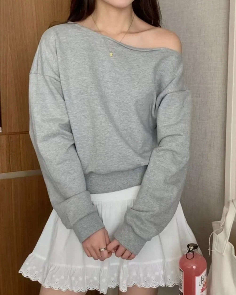 Holly Off-Shoulder Sweatshirt