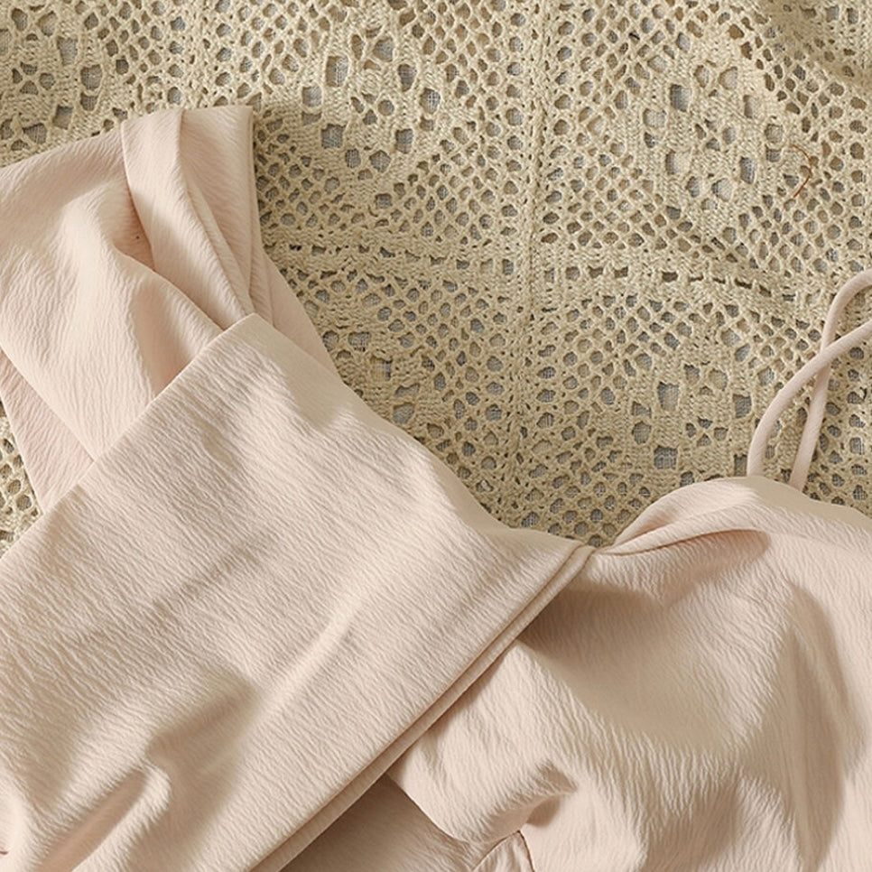 One Shoulder Twist Blouse
