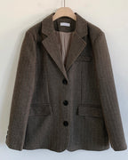 Billy Herringbone Wool Jacket
