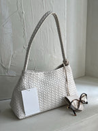 Nola Woven Curve Bag (+Pouch)