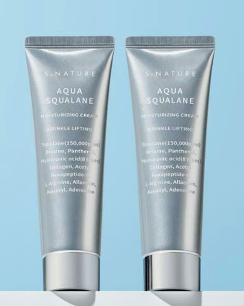[ S.NATURE ] Aqua Squalane Moisturizing Cream 60mL