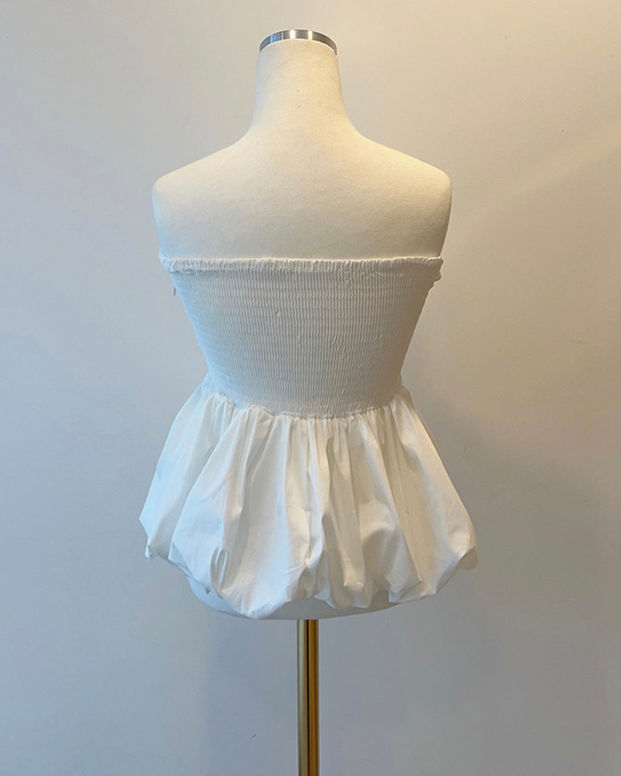 Pumpkin Banding Tube Top