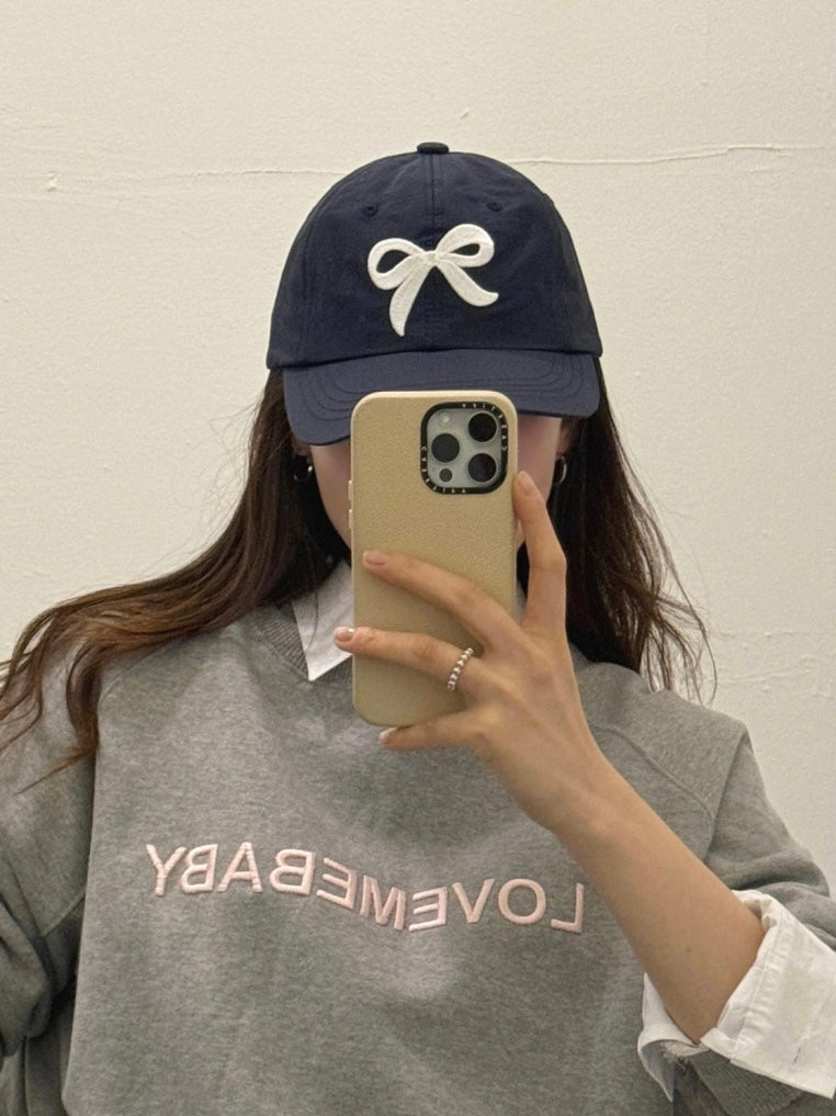 Ribbon Embroidery Ball Cap