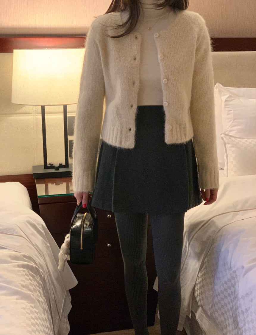 Alpaca Cardigan - 90% Alpaca