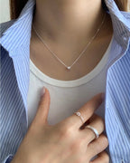 Silver Trio Necklace