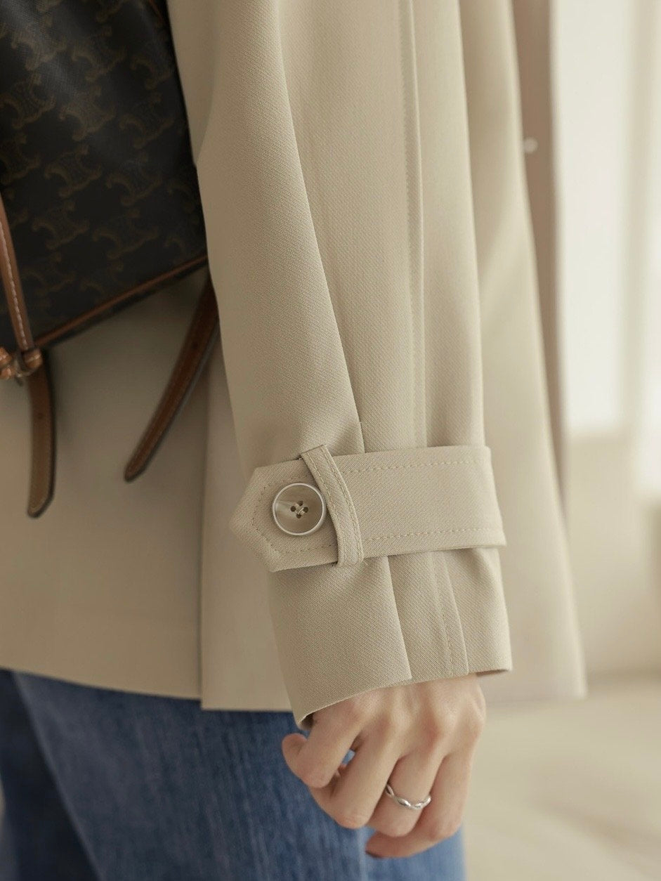 Lyn Half Trench Coat