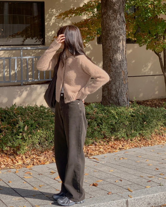 Mui Alpaca Cardigan - 88% Alpaca