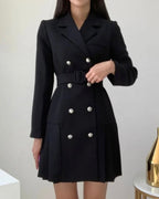 Pleats Jacket Dress