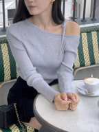 Sandy Ribbon Ribbed Knit