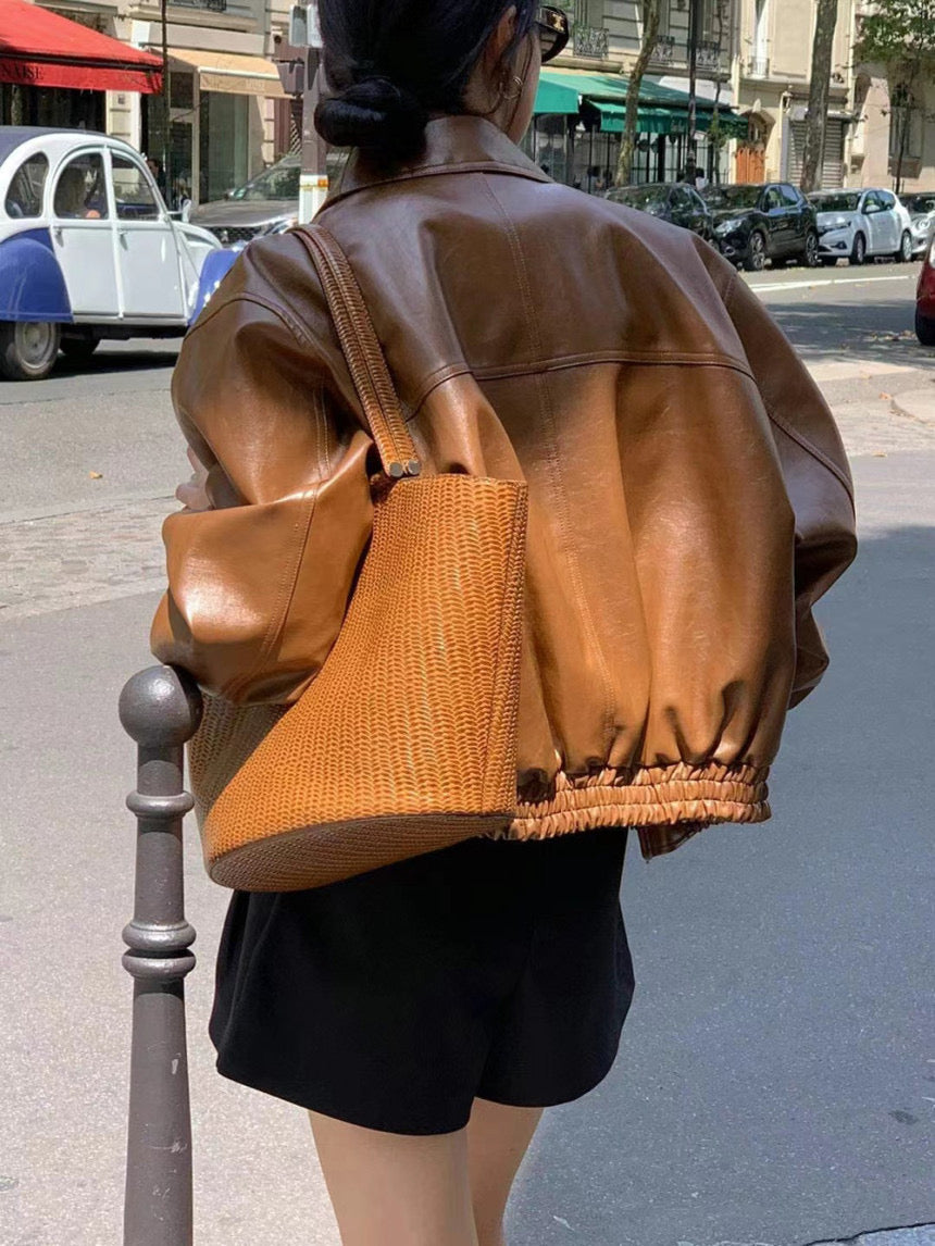 Melting Leather Blueson