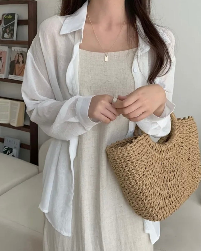 See-Through Overfit Shirt