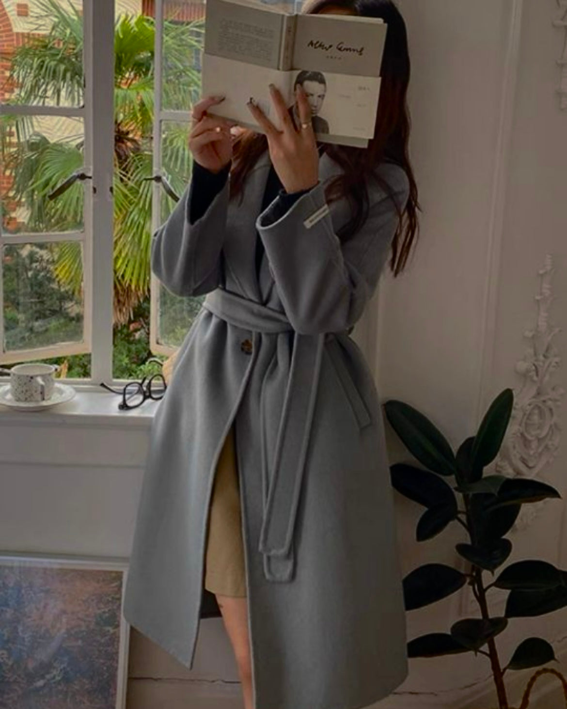 Parisian 100% Wool Trench Coat