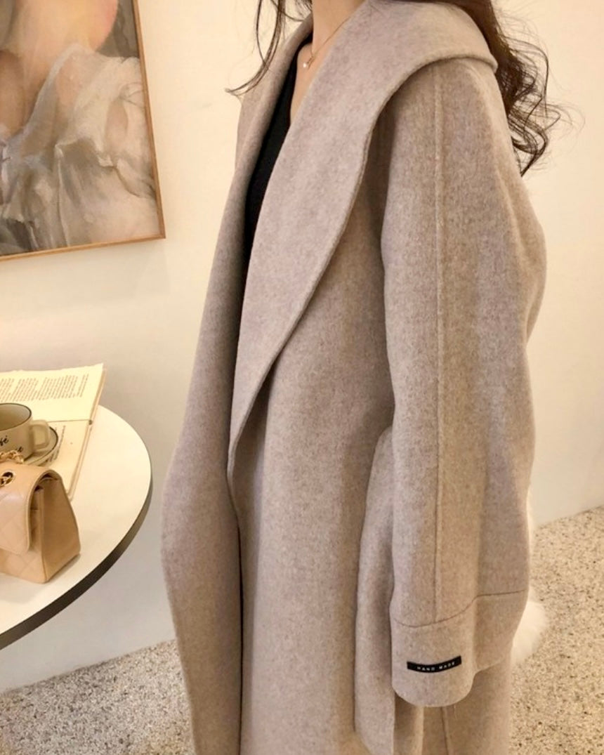 Briana Handmade 90% Wool Coat
