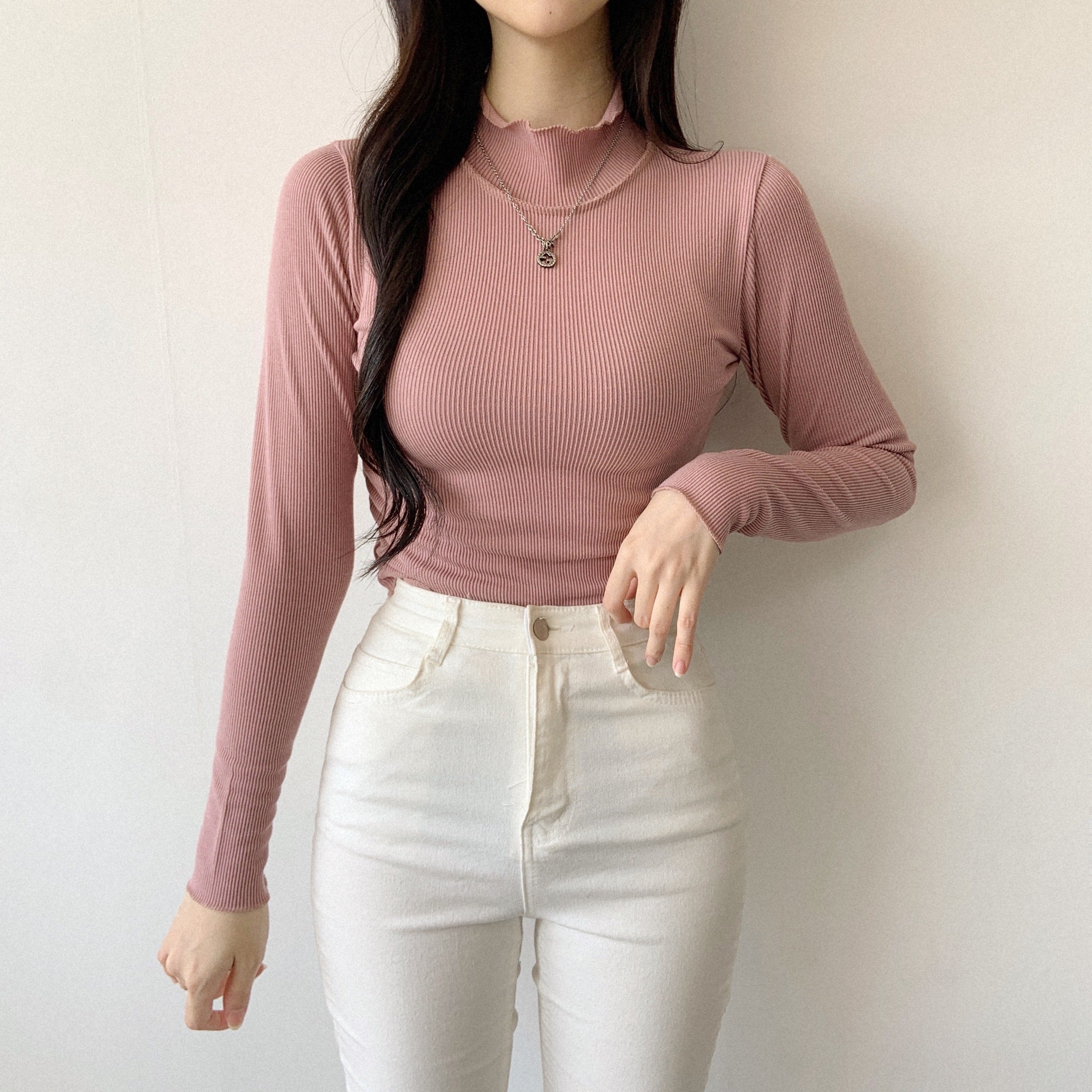 Ripped Turtleneck