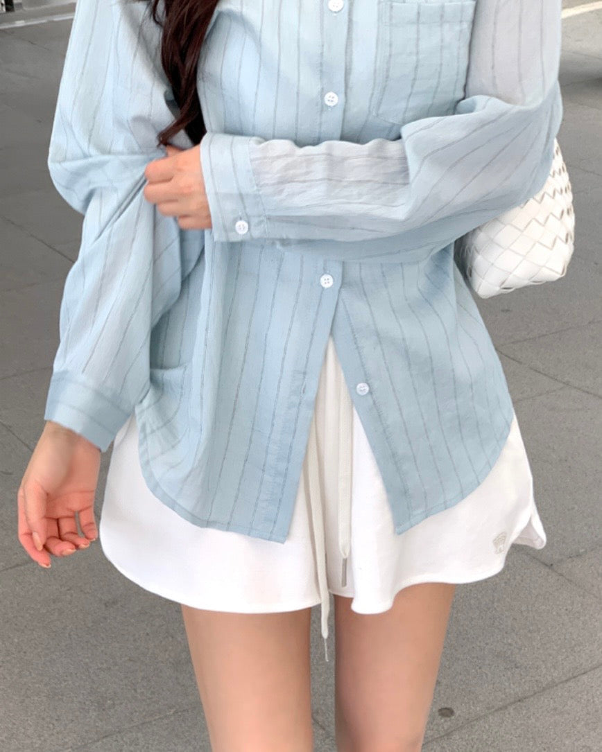Breezy Stripe Shirt