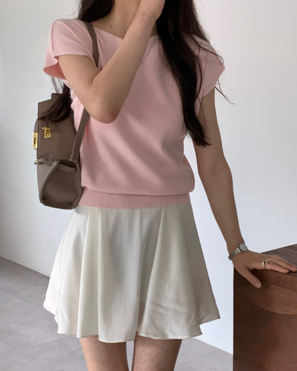 Cool Cap-Sleeve Knit