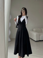 Bath Pleats Long Dress