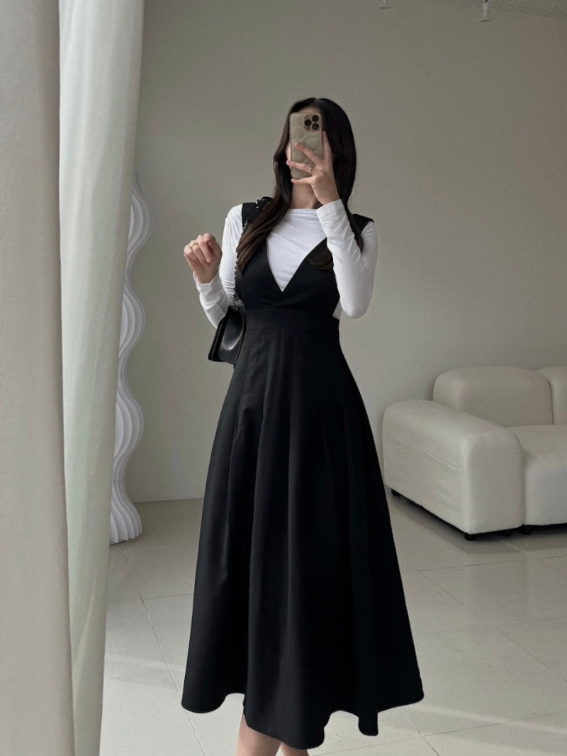 Bath Pleats Long Dress