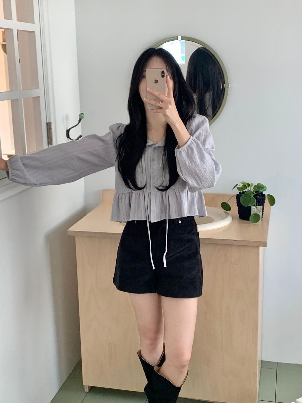 Evita Frill Blouse