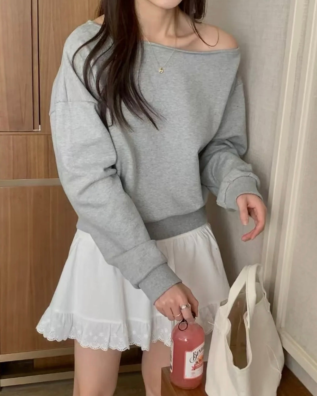 Holly Off-Shoulder Sweatshirt