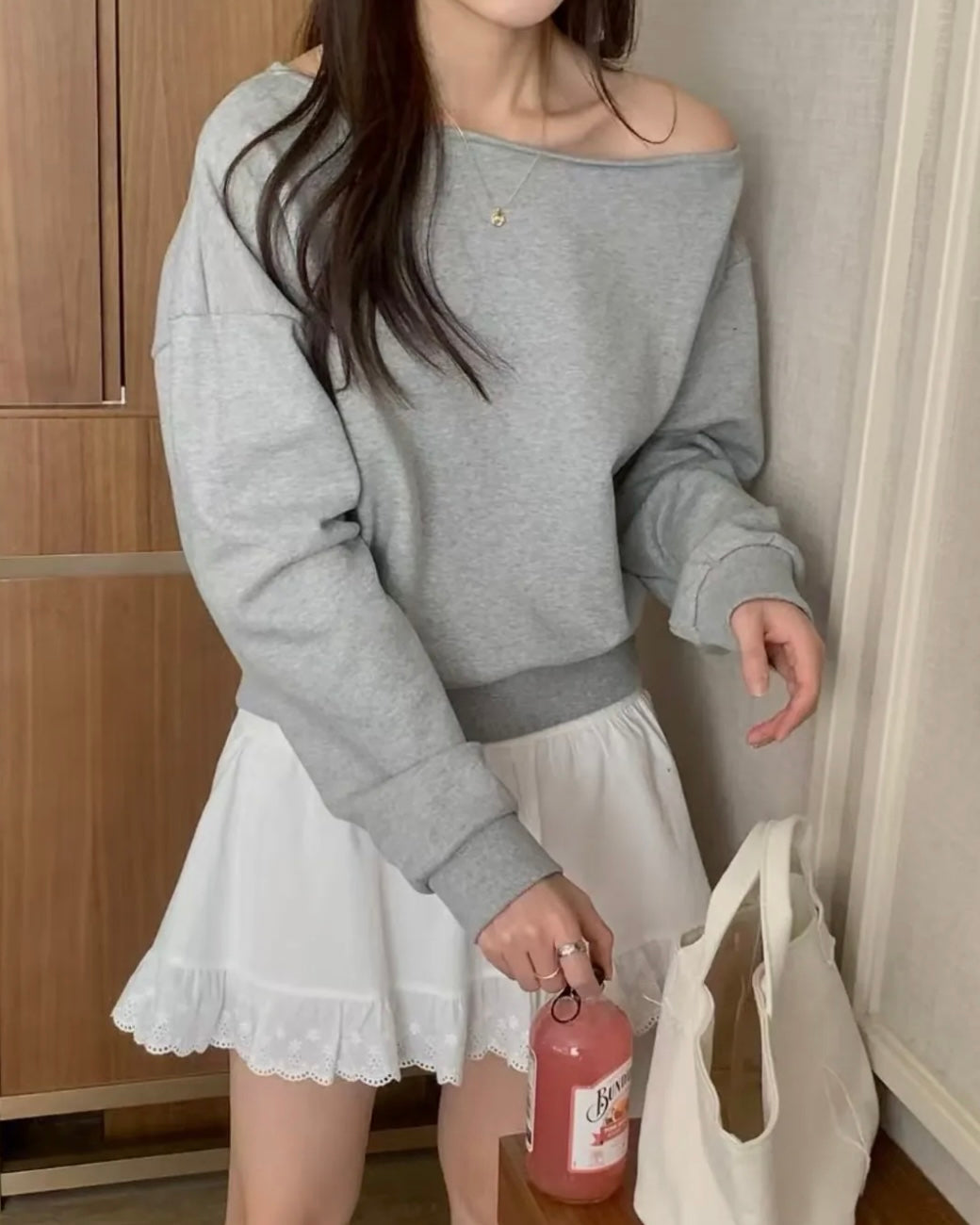 Holly Off-Shoulder Sweatshirt