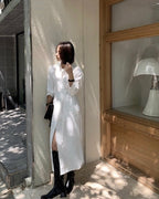 [ Pre-order ] Buckle Shirt Dress