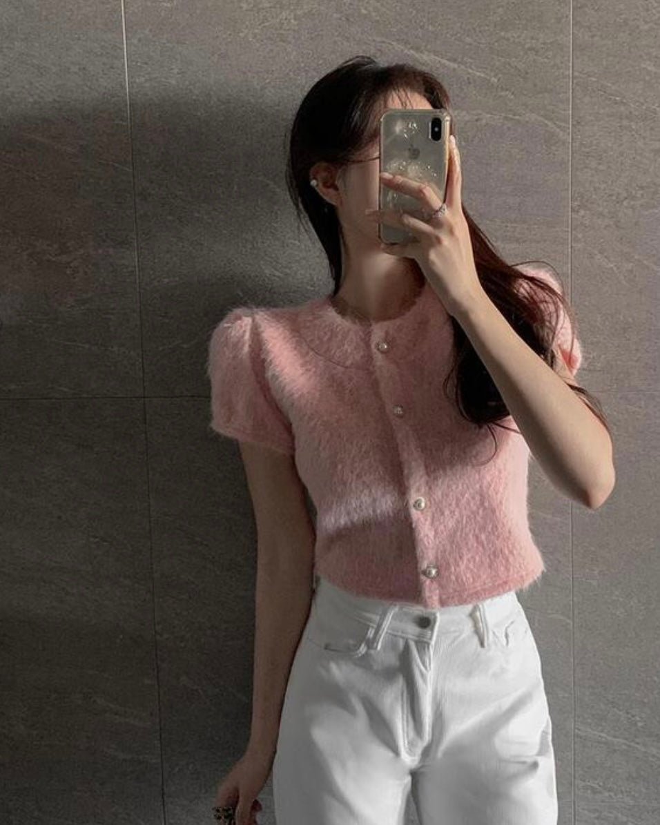 Snow Fur Blouse