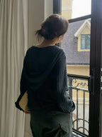 Egg Hoodie Cardigan