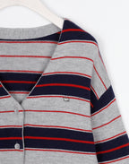 Jaime Striped Cardigan