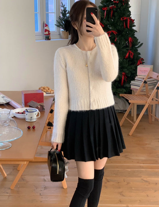 Alpaca Cardigan - 90% Alpaca