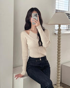 [ Pre-order ] Alisa Halter Sleeveless Cardigan Set
