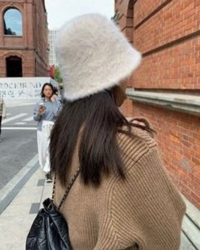Angora Bucket Hat