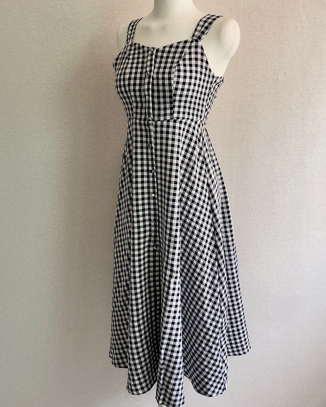 Dali Check Dress