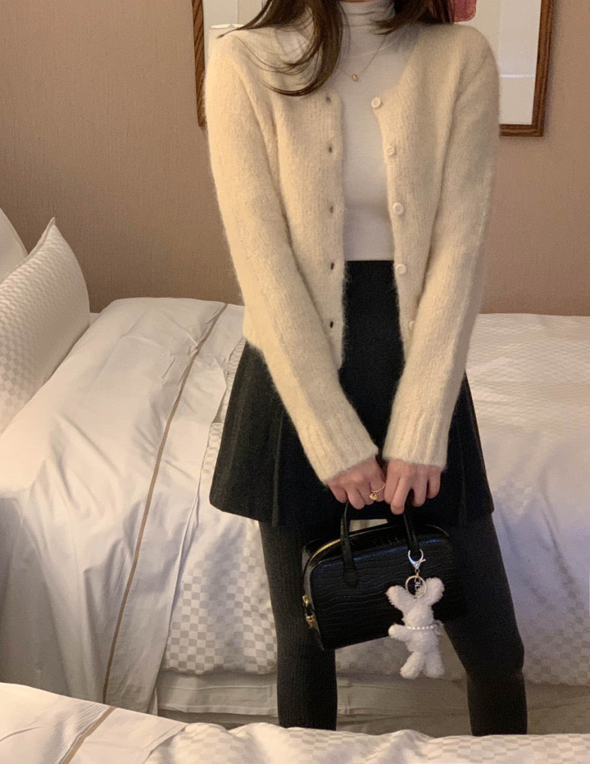 Alpaca Cardigan - 90% Alpaca